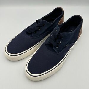Polo‎ Ralph Lauren Morray II Newport Navy Sneakers Men's Size 12D Leather Trim